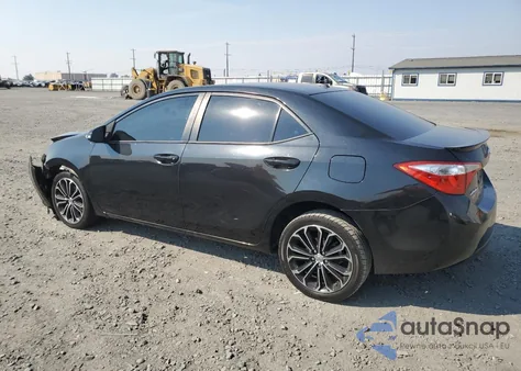 2014 Toyota Corolla L from USA, damaged, VIN 2T1BURHE3EC016286